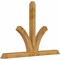 Ekena Millwork Richland Rough Sawn Timber Gable Bracket, Western Red Cedar, 108"W x 72"H x 6"D x 6"F, 16/12 Pitch GBW108X72X0606RIC00RWR - alternate 5